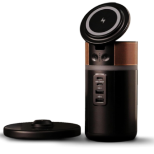 DURACELL, M150 Power Station, Lightweight and Compact, Portable Power Bank for Charging Laptops, Phones, Tablets, Earbuds and Smartwatches, 150 W (91 Wh)