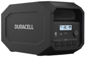 Duracell Power Source Electric Generator, Solar Capable, Gasless, Quiet, 1440W Output Power Inverter, High Capacity Power Bank