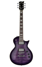 ESP LTD EC-256FM Electric Guitar, See Thru Purple Sunburst