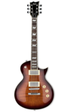 ESP LTD EC-256FM Electric Guitar, Dark Brown Sunburst