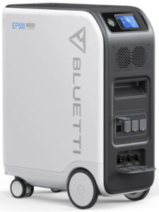 BLUETTI Solar Power Station EP500, 5100Wh LiFePO4 Battery Backup w/ 4 2000W AC Outlets (4800W Surge), UPS Battery Backup, 1200W MPPT Solar, Solar Generator for Emergency, Power Outage, Home Use