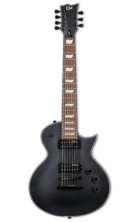 ESP LTD EC-257 7-String Electric Guitar, Black Satin