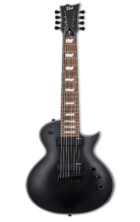 ESP LTD EC-258 8-String Electric Guitar, Black Satin