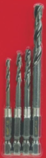 Milwaukee Shockwaveâ„¢ Impact Hex Drill Bit Set 4 Piece