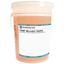 Trim MicroSol 642RX High-Lubricity Low-Foam Medical Grade Microemulsion, 5 Gallon Pail