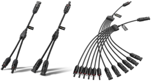 Solar Y Connector Solar Panel Parallel Connectors Extra Long 1 to 6