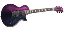 ESP 6 String LTD Deluxe EC-1000 Electric Guitar, Violet Andromeda