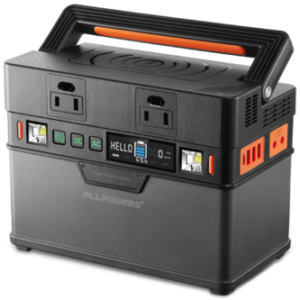 ALLPOWERS Portable Power Station 300W (Peak 500W), 288Wh Backup Battery Power Supply with Pure Sine Wave 110V AC Outlets, Portable Solar Generator for Home Use Outdoor Camping Travel RV Emergency