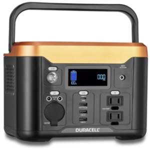 Duracell Portable Power Station 300W (292Wh/120V) Lithium Battery Backup Portable Solar Generator (Solar Panel Sold Separately) for Power Outages, Home Emergency Kits, Camping, Backyard, and Outdoor