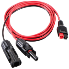 ALLPOWERS Solar Extension Cable with MC-4 Female and Male Connector to Anderson Power Pole Port 1.5M 16AWG Solar Panels Kit Tools, Connector for Solar Panel to Portable Generator