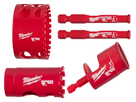 Milwaukee Diamond Max Diamond Grit Hole Saws