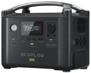 EF ECOFLOW RIVER Pro Portable Power Station 720Wh, Power Multiple Devices, Recharge 0-80% Within 1 Hour, for Camping, RV, Outdoors, Off-Grid