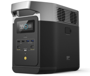 EF ECOFLOW Portable Power Station DELTA 2, 1024Wh LiFePO4 (LFP) Battery, Fast Charging, Solar Generator(Solar Panel Optional) for Home Backup Power, Camping & RVs
