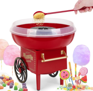 Vintage Cotton Candy Machine for Home, Beyoung Countertop Cotton Candy Maker Homemade Candy Sweets for Birthday Parties,Ideal for Parties and Gatherings