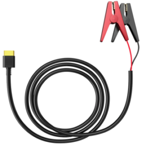 BLUETTI Lead-Acid Battery Charging Cable 12V, Alligator Battery Clamps to XT90 Plug, Compatible Portable Power Station AC200L, AC200MAX, AC200P, AC200