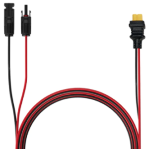 ALLPOWERS MC-4 Female and Male Connector to XT60 Adapter Cable, Compatible with All MC-4 Output Solar Panels and ECO River/Delta Solar Generators (XT60 Input)