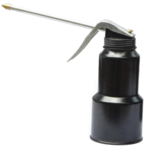 Pump Oiler Can Professional Level 8OZ Capacity(250ML) Pump Oiler with Handle and 6 Metal Spout