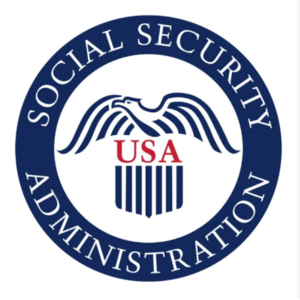 Social Security Administration button