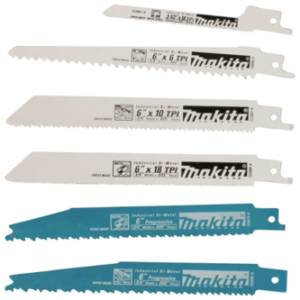 Makita - 6Pc Recip Blade