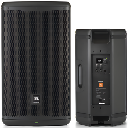 The JBL EON715 15-inch loudspeaker is part of JBL’s new EON700 Series of powered PAs, which represent a major step forward in innovation and technology: JBL engineers used exclusive, state-of-the-art design and measurement techniques to deliver the best-performing loudspeakers in their category, regardless of application. The EON700 Series leverages the latest acoustic science, transducer designs, cabinet materials and advanced DSP and control technologies to deliver extraordinary performance in a fully professional, highly flexible, easy to use, portable system.