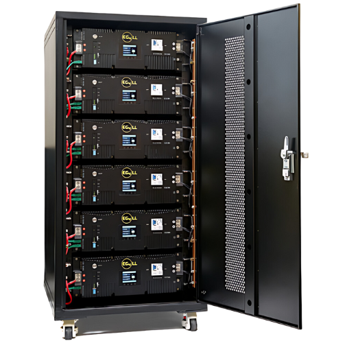 6 x EG4-LL-S 48v 100AH Batteries or 6 x EG4-LL 24v 200AH (V2) Batteries 1x Pre-Assembled Enclosed Rack | With Door & Wheels | Busbar Covers EG4-LL-S lithium batteries offer second to none performance and longevity. Get peace of mind knowing our batteries are designed to last for more than 7000 deep charge and discharge cycles and have a life cycle of more than 15 years with an 80% depth of discharge daily.