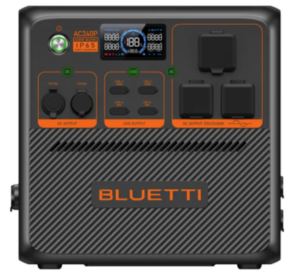 BLUETTI AC240P Portable Power Station 2,400W 1,843Wh