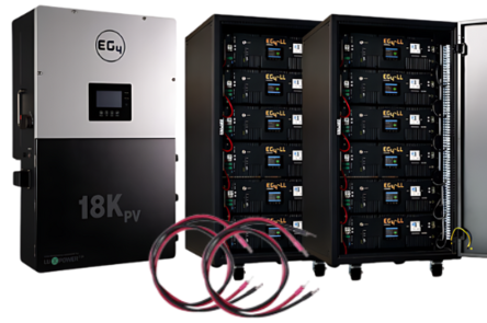 EG4 18KPV Hybrid Inverter System Bundle - 61.44kWH EG4 Lithium Powerwall