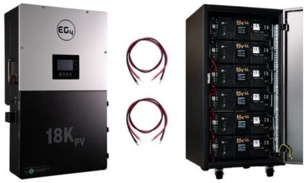 EG4 18KPV Hybrid Inverter System Bundle - 30.72kWH EG4 Lithium Powerwall