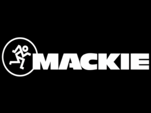 Mackie logo and button