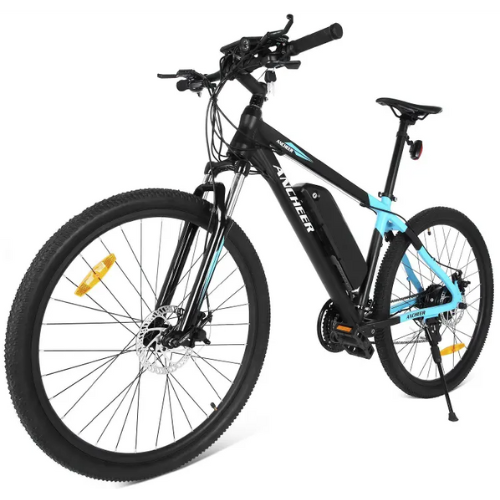 ANCHEER Blue SPARK 27.5" Mountain E-Bike With 48V 10.4Ah Removable Battery, 350W motor, LCD Meter-AN5638