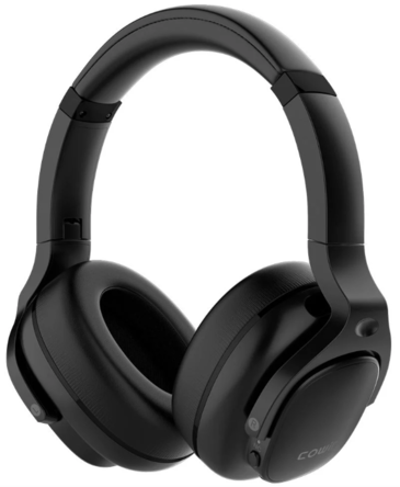 Improved Active Noie Cancelling (ANC) Technology. E9 can work better and significantly cancel noise for travel, work and anywhere in between. Quells airplane cabin noise, city traffic or a busy office, help you focus on what you want to hear. Great for cancelling noise during long trips on a plane or in places with city traffic. Superior Sound Quality. AptX, aptX HD, aptX Low Latency, and AAC audio codecs. CVC HD Calls and Bluetooth 5.0. The high-quality built-in microphones provides CVC HD calls, the business class communications even in windy or noisy environments, Which is convenient for you to conmunicate with others. Bluetooth 5.0 promises quick and stable connection with your Bluetooth enabled devices. Bluetooth transmission distance: >15m. The Upgraded Soft Ear Cushions and Premium Material. More durability and comfort, Enjoy high-quality, Long-listen comfort. 30 Hours Playtime. A built-in 800mAh battery won't allow your headphones power off, 30 hours playtime and 60 months standby time.