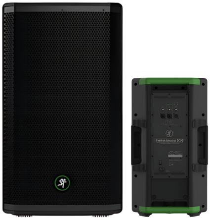 Thrash is Mackie’s most affordable powered loudspeaker series ever offering incredible performance, reliability for users that need powerful sound reinforcement at an attractive price. 100+ Mackie Thrash loudspeakers are all about no frills, raw power, and reliability without sacrificing sound quality. Built on a legacy of legendary loudspeaker design, Thrash is voiced for modern musicians, loud vocals, screaming guitars, and face-melting keytar solos. With a wall-shaking 1300W of power, Thrash has what it takes to keep up with every gig, rehearsal, you name it. Flexible I/O includes two inputs plus a Mix Out for chaining speakers or hooking up a powered subwoofer. Thrash is the ultimate start to building your own gig-worthy PA system, so throw it in the van and let’s do this.